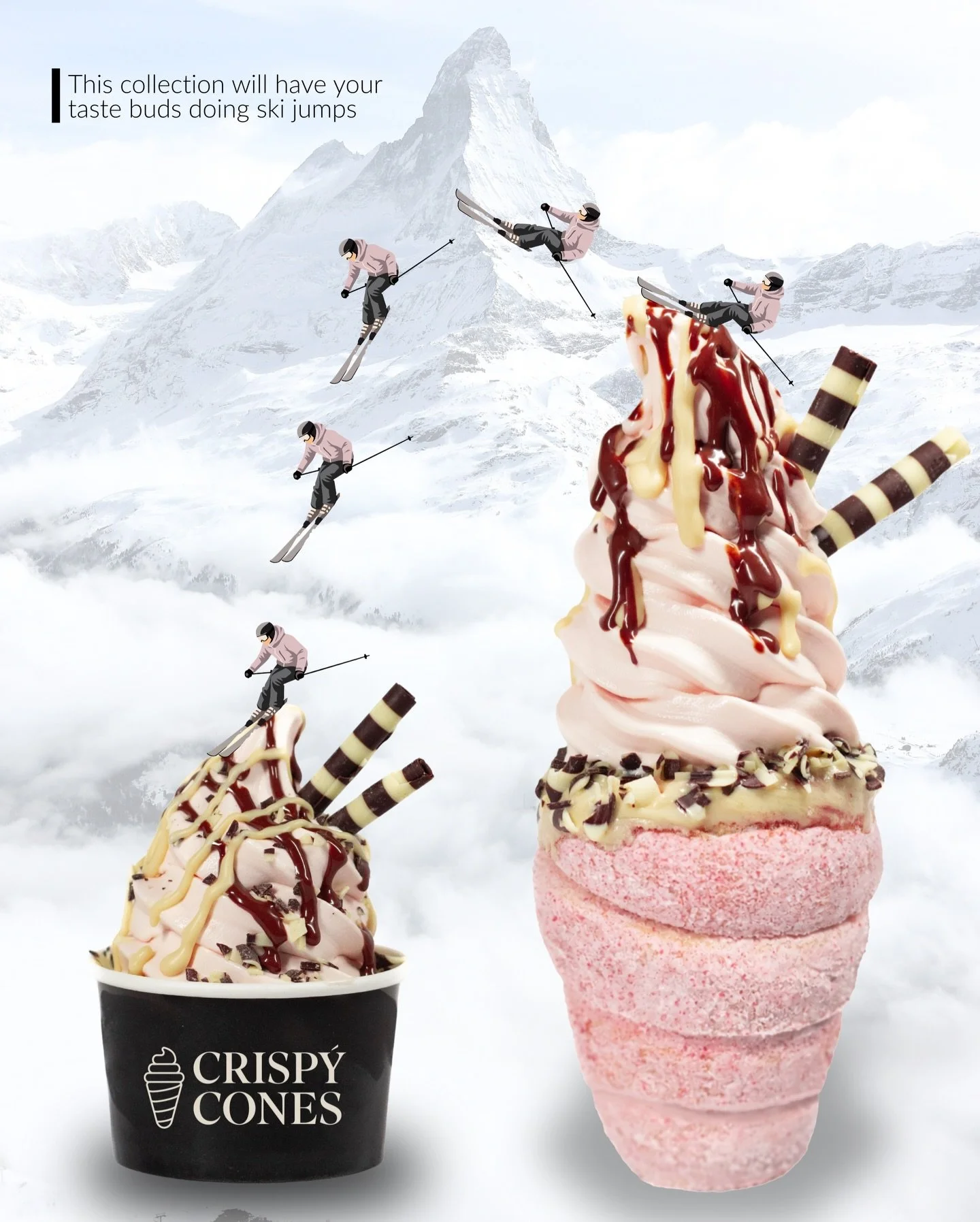 We&rsquo;re going for GOLD with this week&rsquo;s Berry In Love collection💗🥇🏆

What do you think of the collection??😍

#winterolympics #crispycones