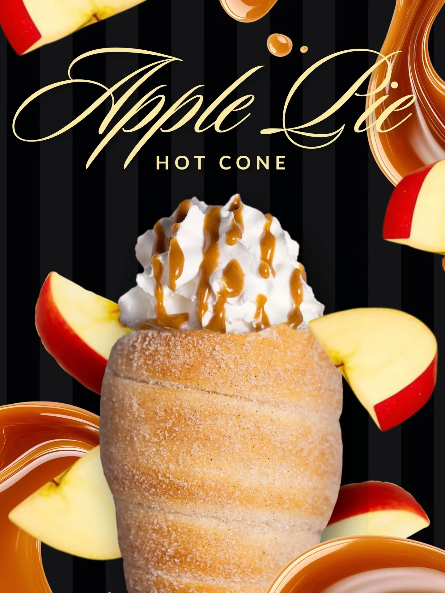 Apple Pie just became a Hot Fruit Cone and it is better than you could have ever imagined 🤤

This one feels like a dream come true 🍎✨ 

Tag someone who would LOVE this cone! ⬇️

#CrispyCones #HotFruitCone #ApplePie