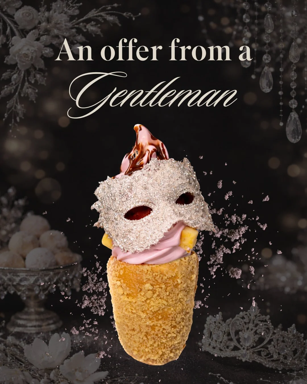 Dearest Reader,⁠
⁠
It seems the Ton has found its newest obsession&hellip; and she arrives in the most scandalous shade of crimson.⁠
⁠
Whispers speak of a certain Lady in Red Velvet. Decadent swirls. Chocolate drizzle. A presence so refined it has st