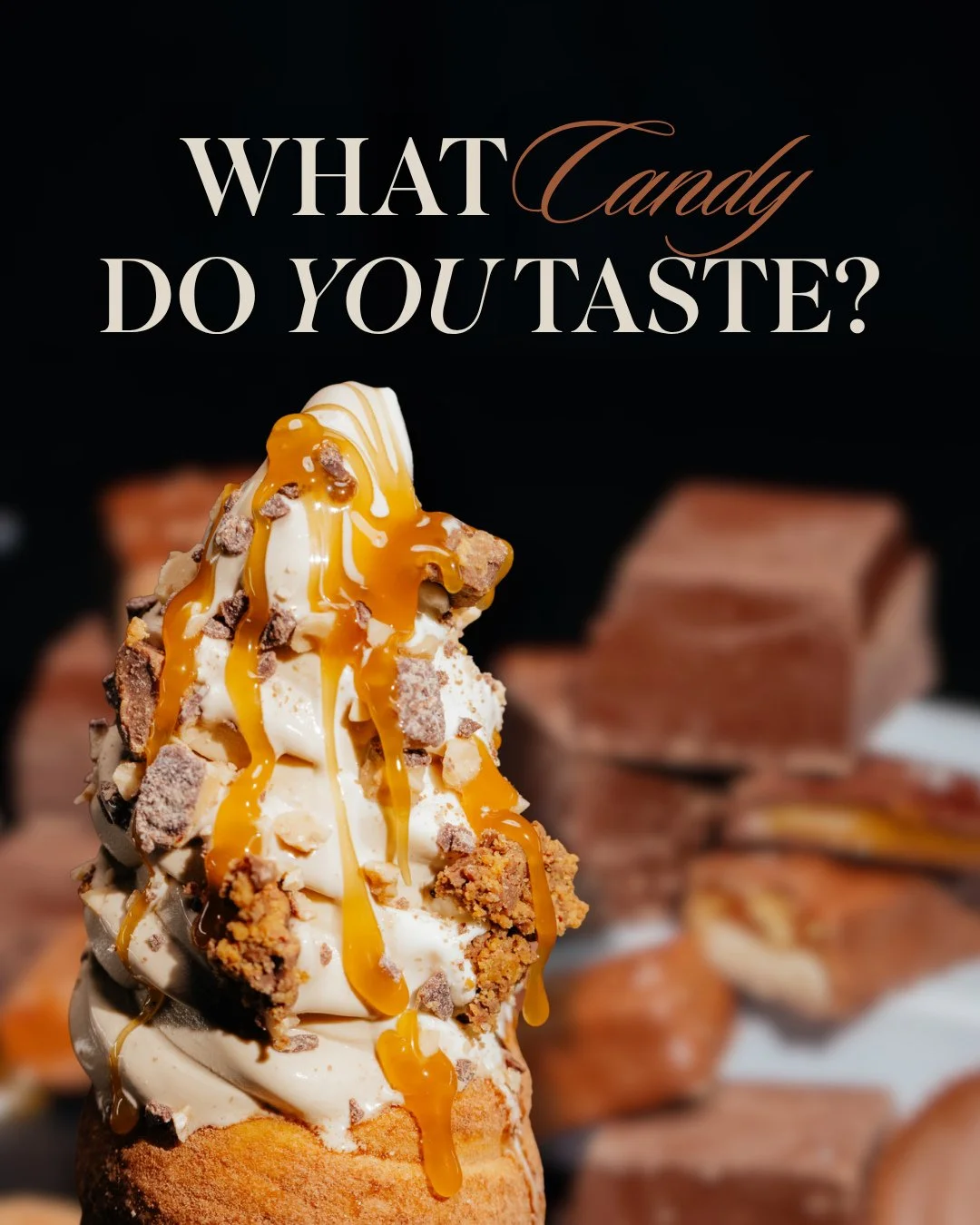 What candy do you taste? 👀⁠
⁠
Debate in the comments 🤭⬇️⁠
⁠
#CrispyCones #LuxeCandyBar #DessertDebate