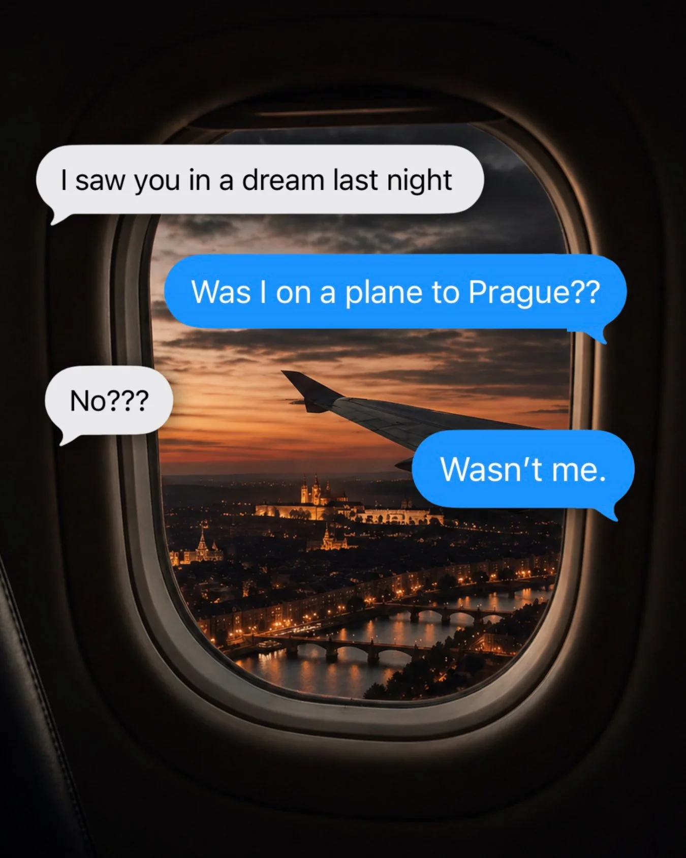If I didn't have a Crispy Cone in hand... it wasn't me 🤷🏼&zwj;♀️⁠
⁠
Speaking of dreams...have you claimed all of your entries for our Prague giveaway?! 👀 Your dream of going to Prague could come true! Click the link in our bio to enter ✈️⁠
⁠
#Cris