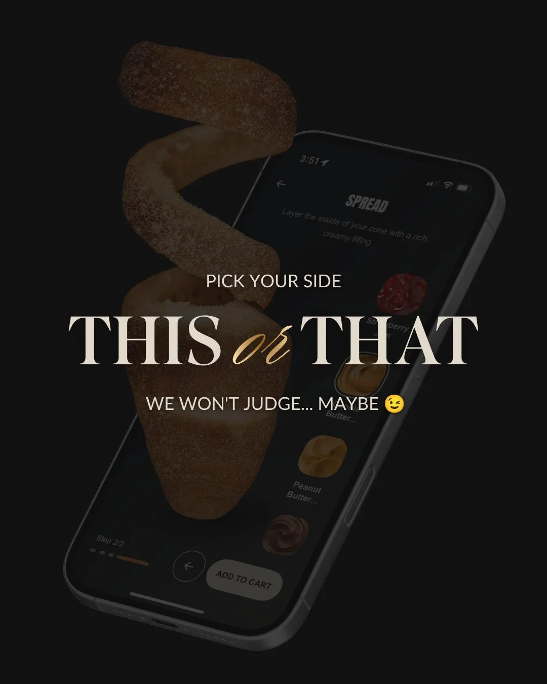 What did you pick? 👀⁠
⁠
With the Crispy Cones app, you don't have to choose. You get ALL the benefits in one place!!🍦📱⁠
⁠
Comment your favorite app feature below and tag a friend who needs to know about it! ⬇️ 📲 ⁠
⁠
#CrispyCones #CrispyConesApp