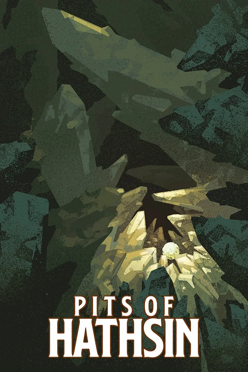 Pits of Hathsin, official Cosmere travel postcard