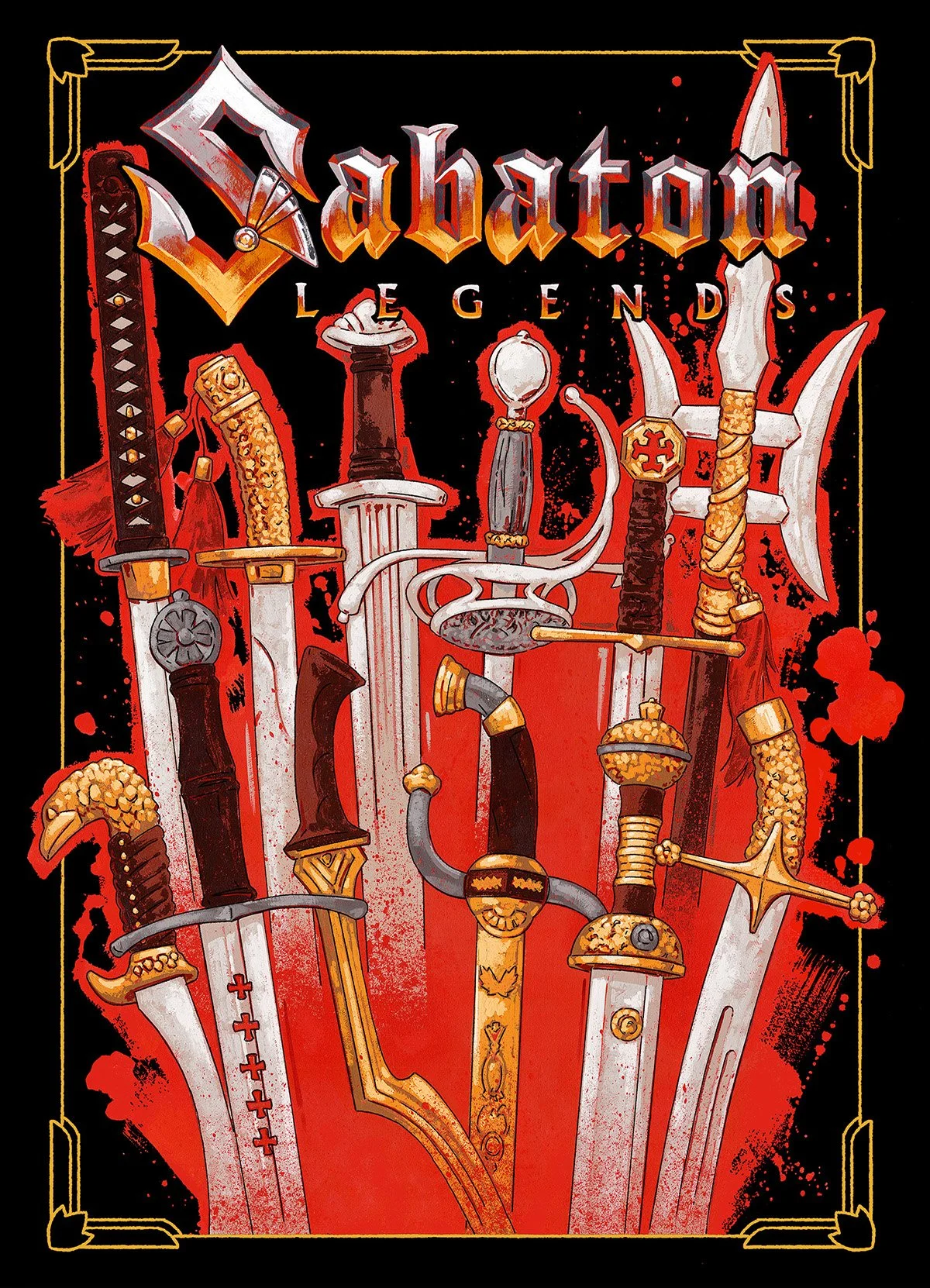 Sabaton: Legends, Official T-Shirt