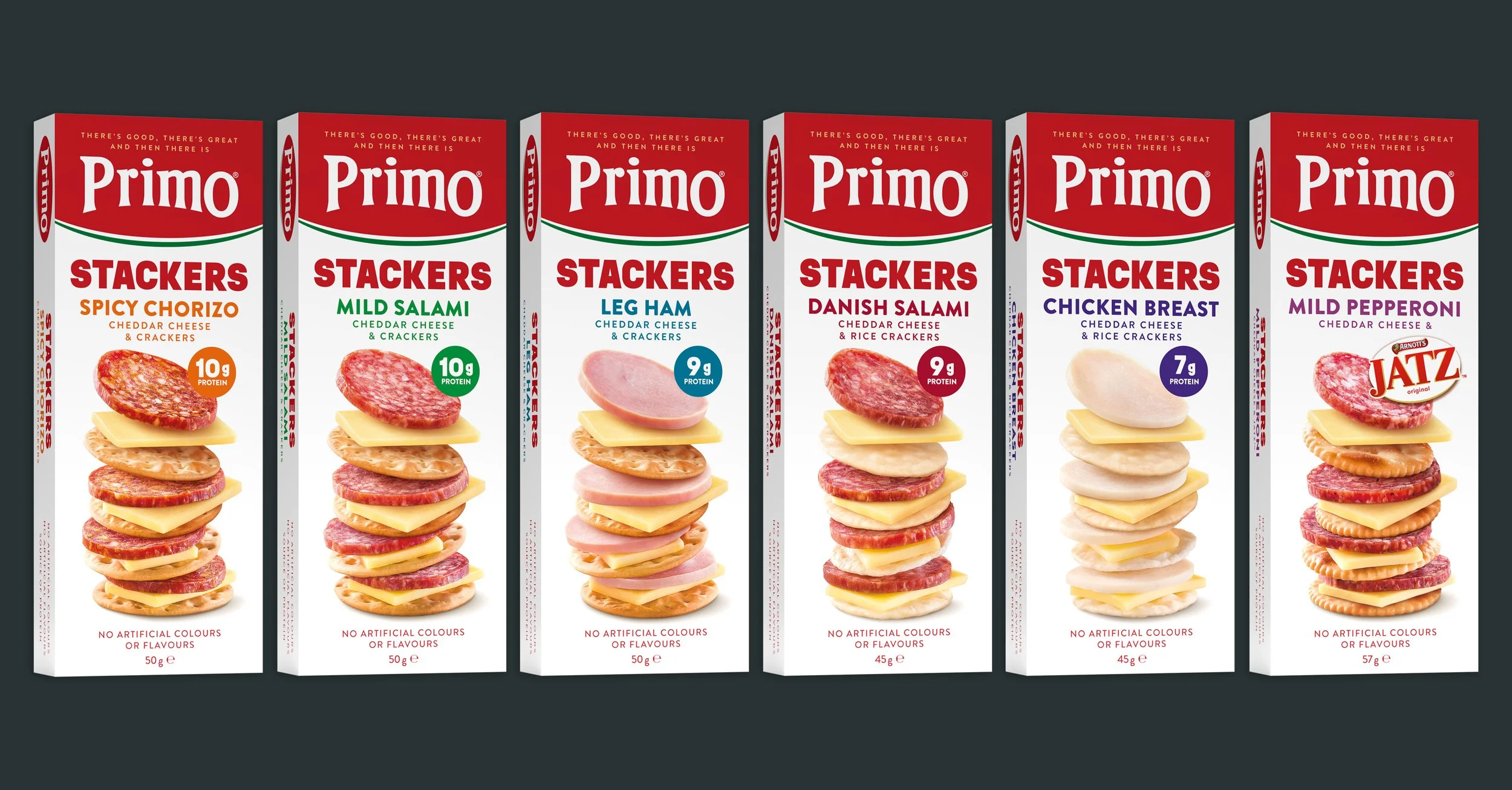 Primo Stackers Packaging Sleeves
