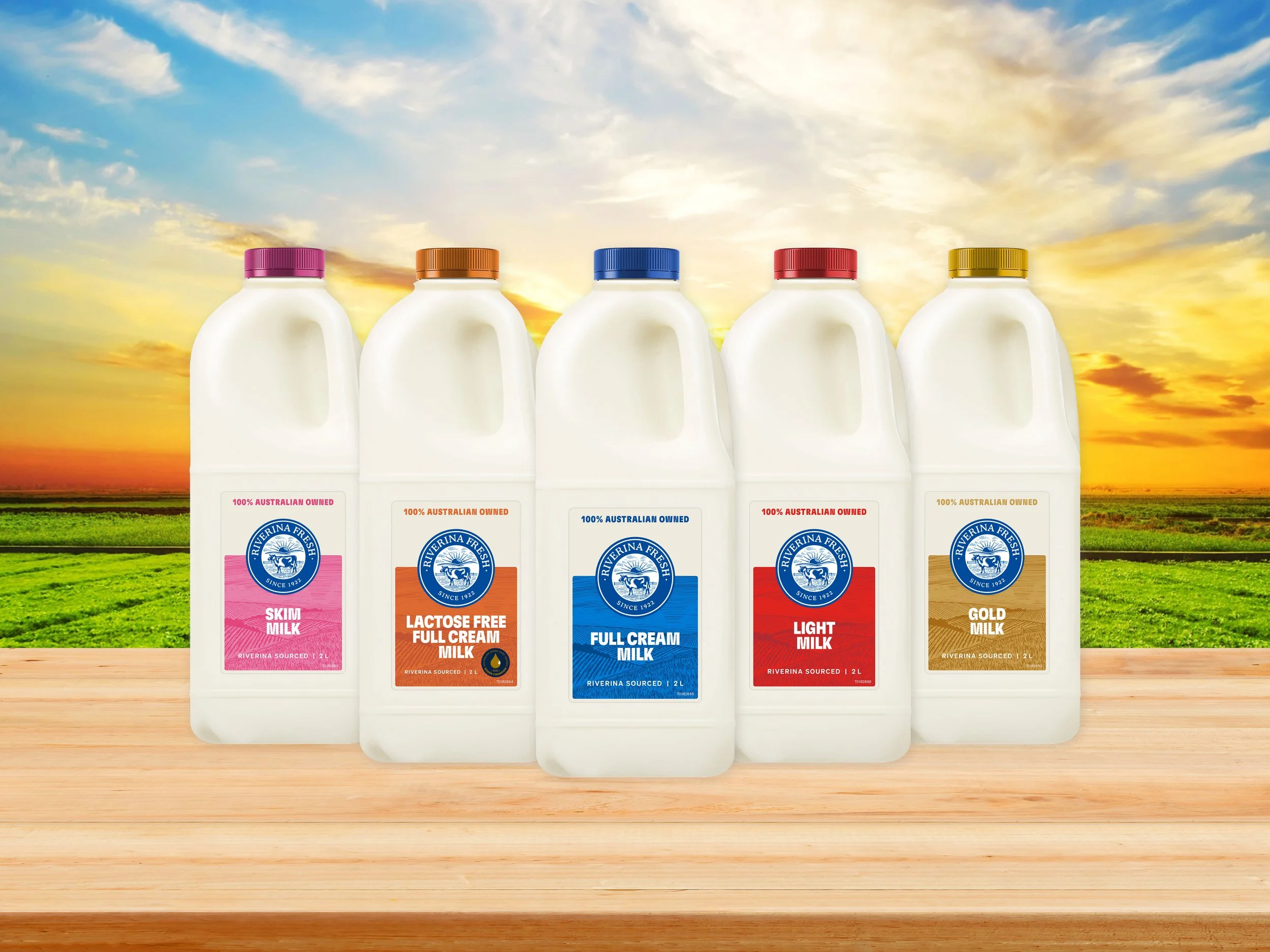 Riverina Fresh Milk Redesign