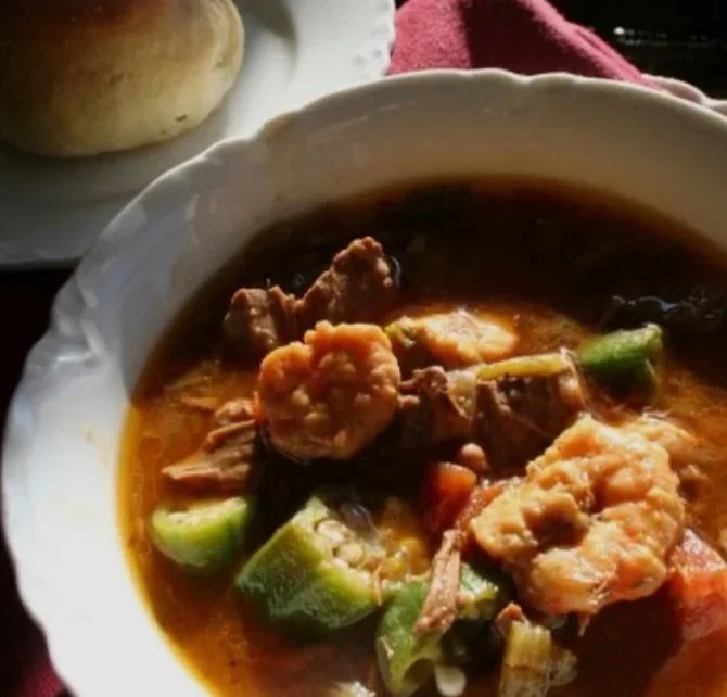 Slow Cooker Seafood Gumbo