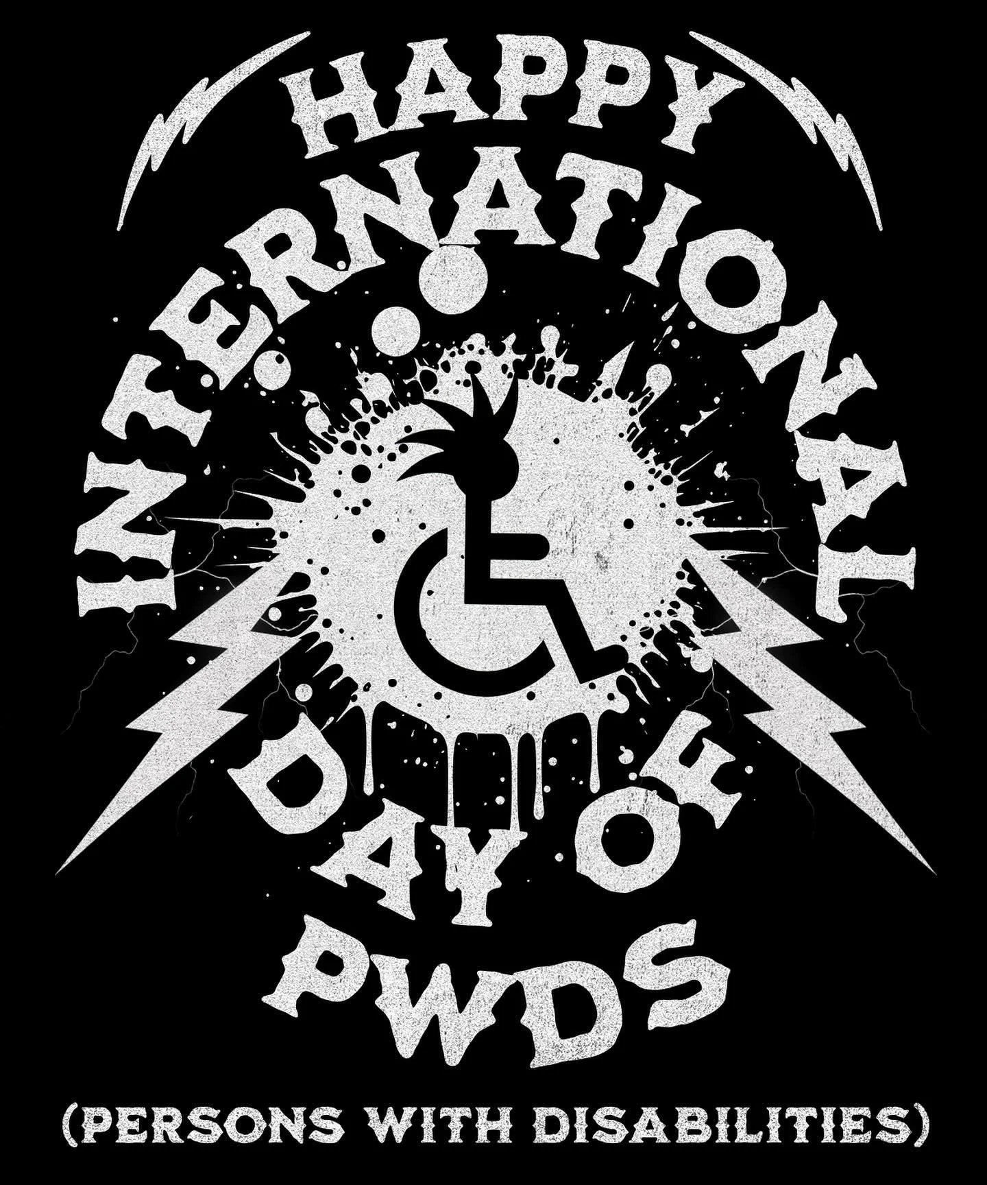 Happy International Day of Persons with Disabilities! How are you celebrating today? 

#idpd #disability #CripplePunk #Disabled #DisabledFashion #DisabilityOwnedBusiness