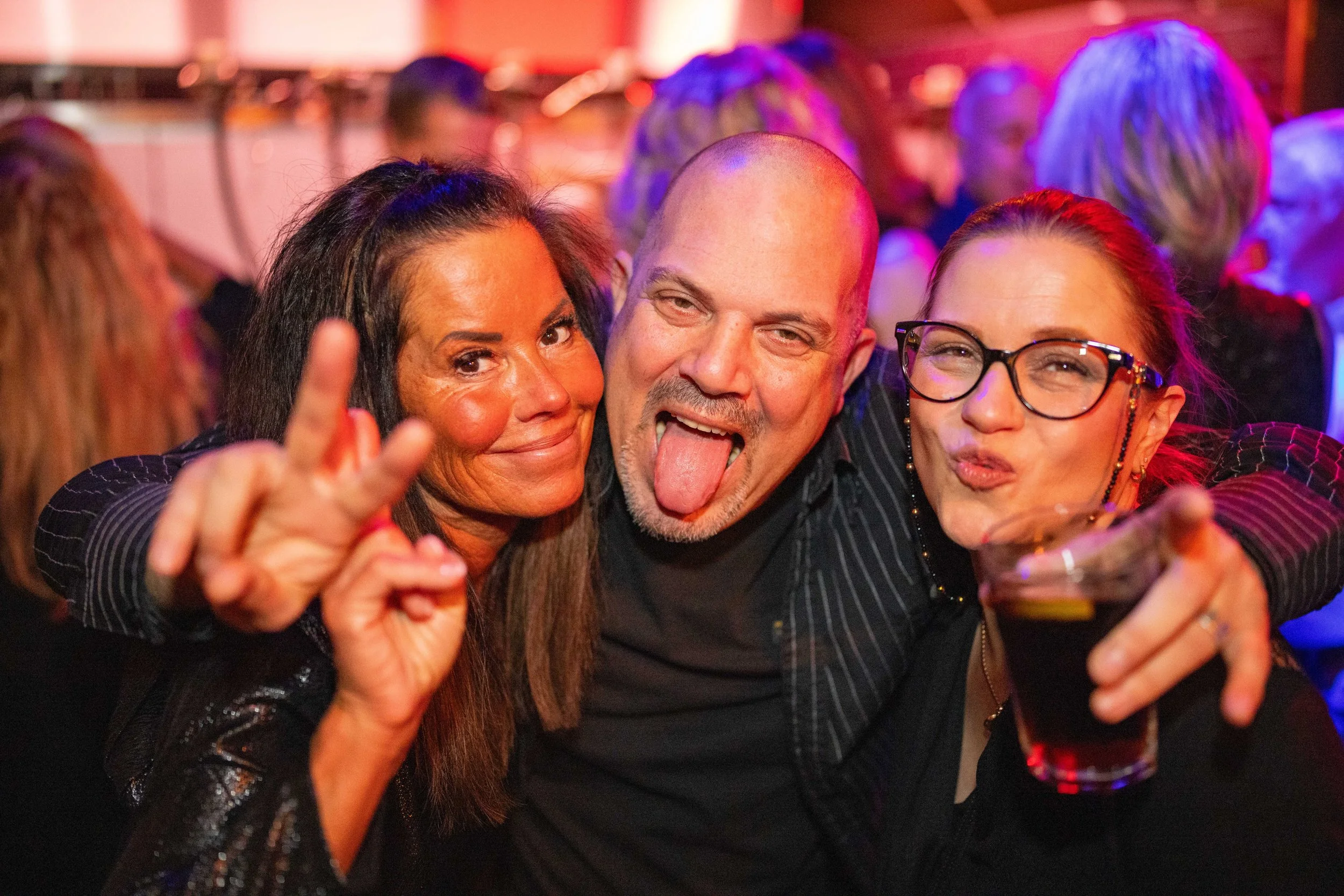 Partystimmung in der Stadthalle in Unna