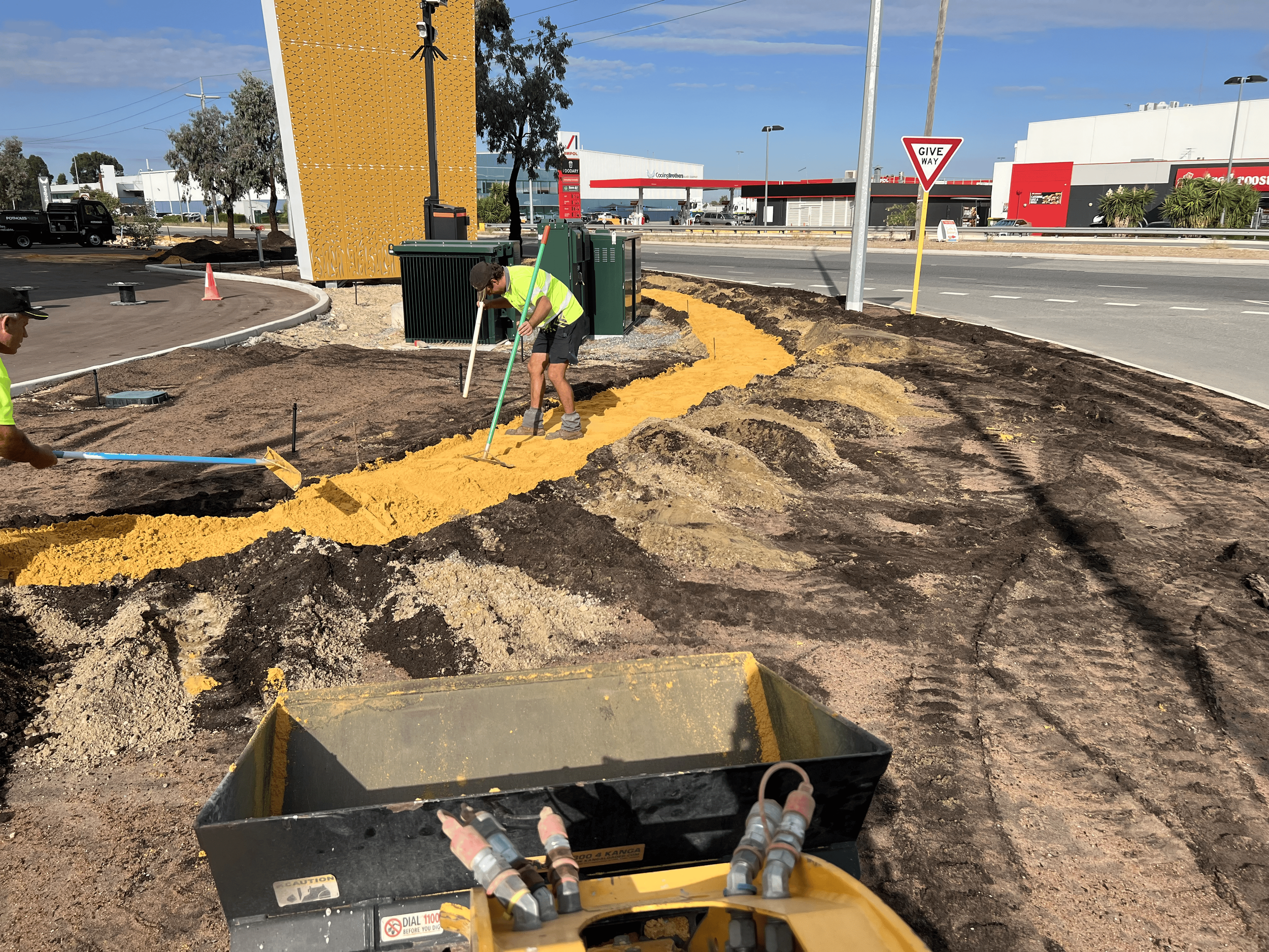 Landscape construction