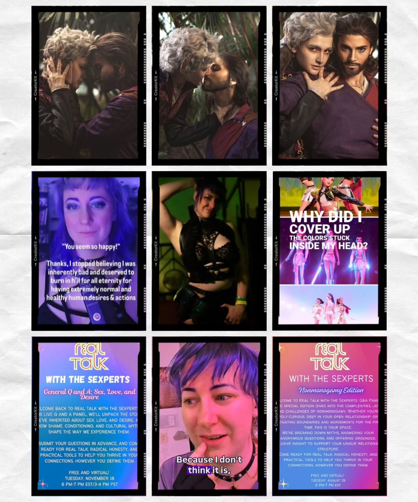 Happy almost 2026 to all of you but especially everyone who engages with my Contennnttt 😎👉👉 AND ESPECIALLY TO EVERYONE RECOVERING AND THRIVING POST #PURITYCULTURE, YOU ARE THE REAL MVPS BABES!!

(And also to @eroticexpressionsedu who created #Real