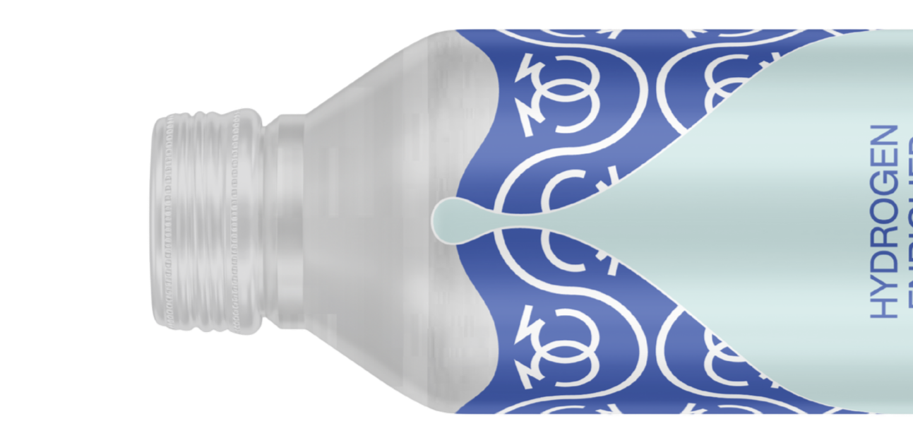 in lieu x The 33 luxury hydration bottle, sustainable aluminum can