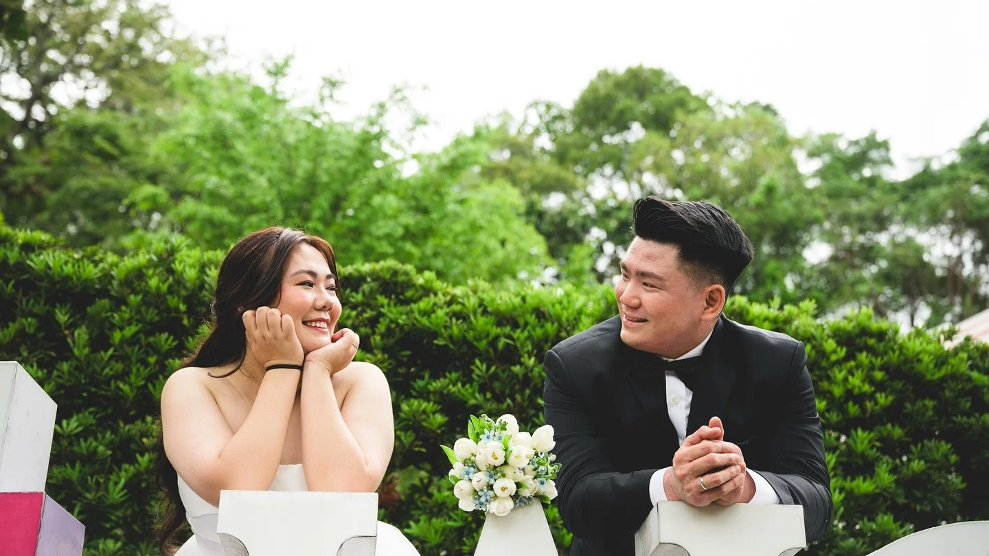 &ldquo;For the day we say yes to forever.&rdquo; &mdash; PWS bouquet for Dom &amp; Huiling 💐