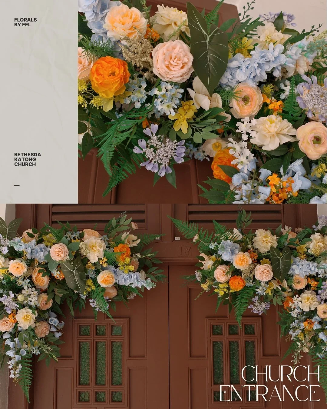 Sarah knew exactly what she wanted &mdash; from the colour palette to the floral style. It was such a joy bringing her vision to life 🥹✨

We went with a cheerful mix of soft pastels and warm tones &mdash; peach, butter yellow, baby blue and touches 