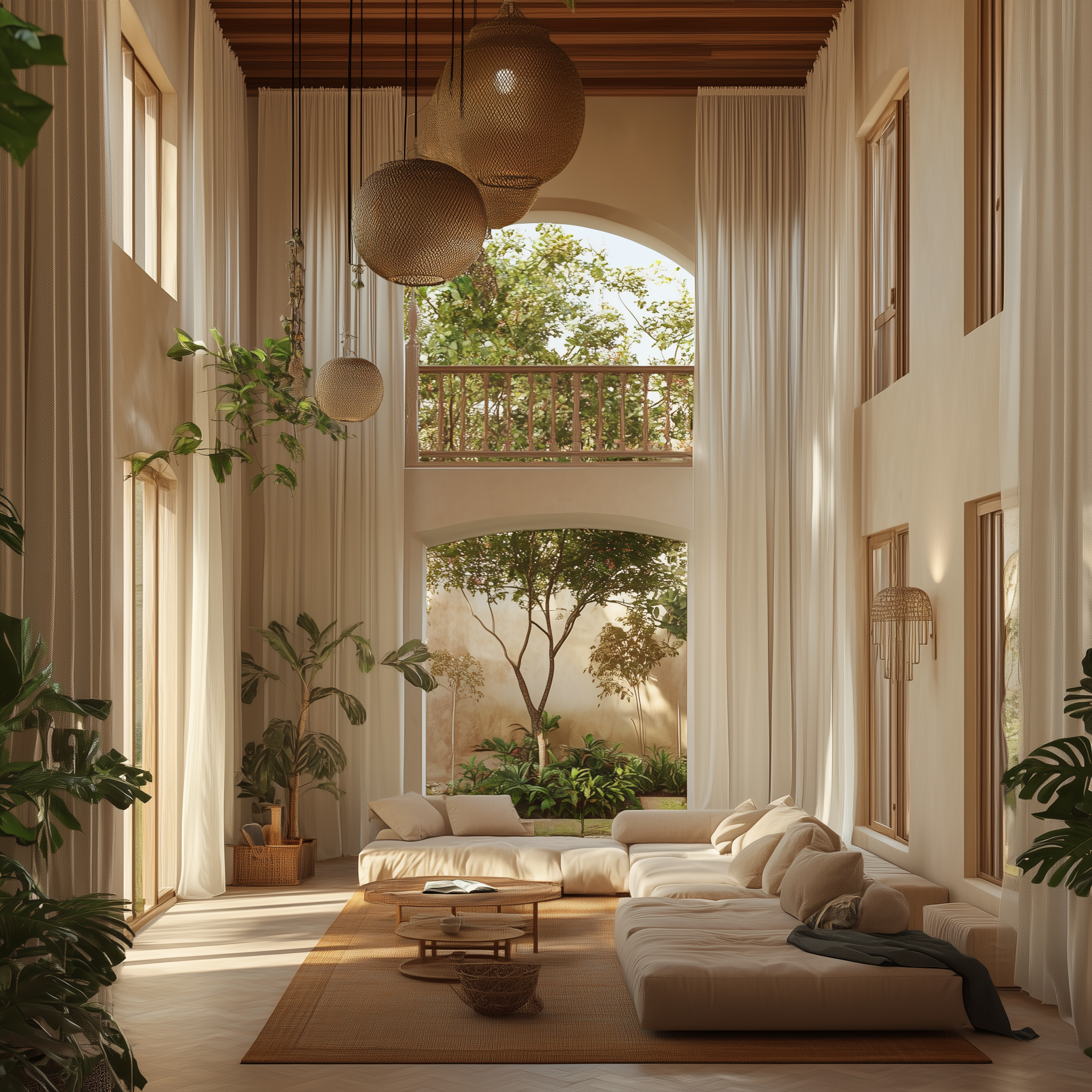 quina3421_a_beautiful_double_height_living_room_in_a_Mediterran_b6d2da94-9fbb-45ed-bc7e-a963de9885a6.png