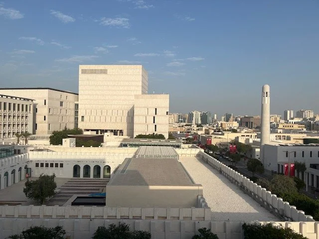 View from Art Basel Qatar