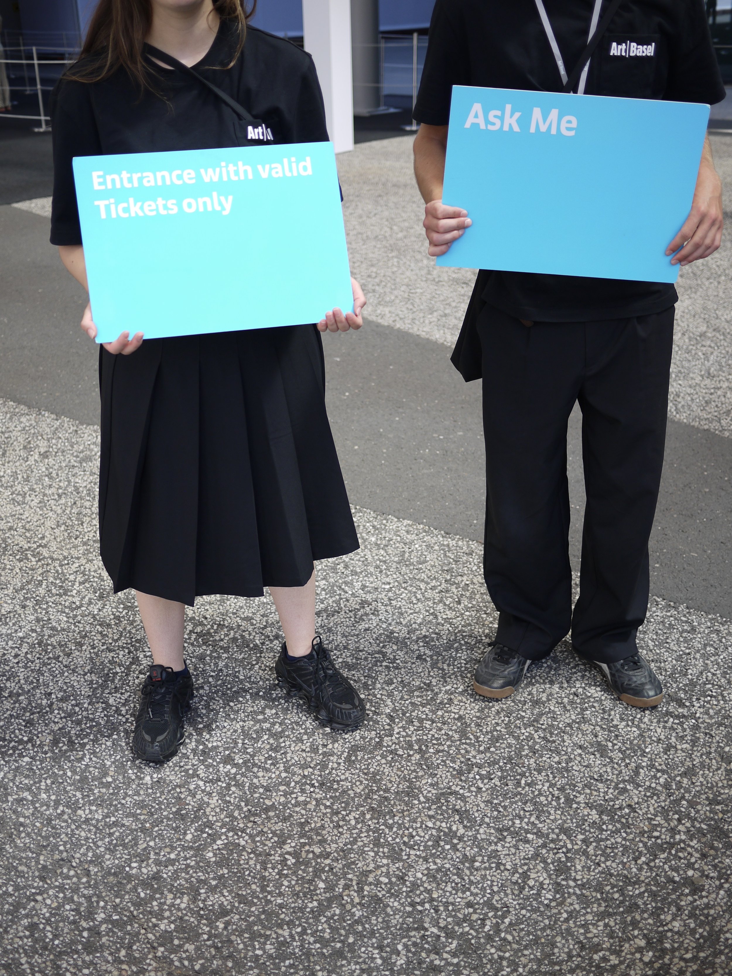 Art Basel staff on the ground to answer questions – alongside the fair app