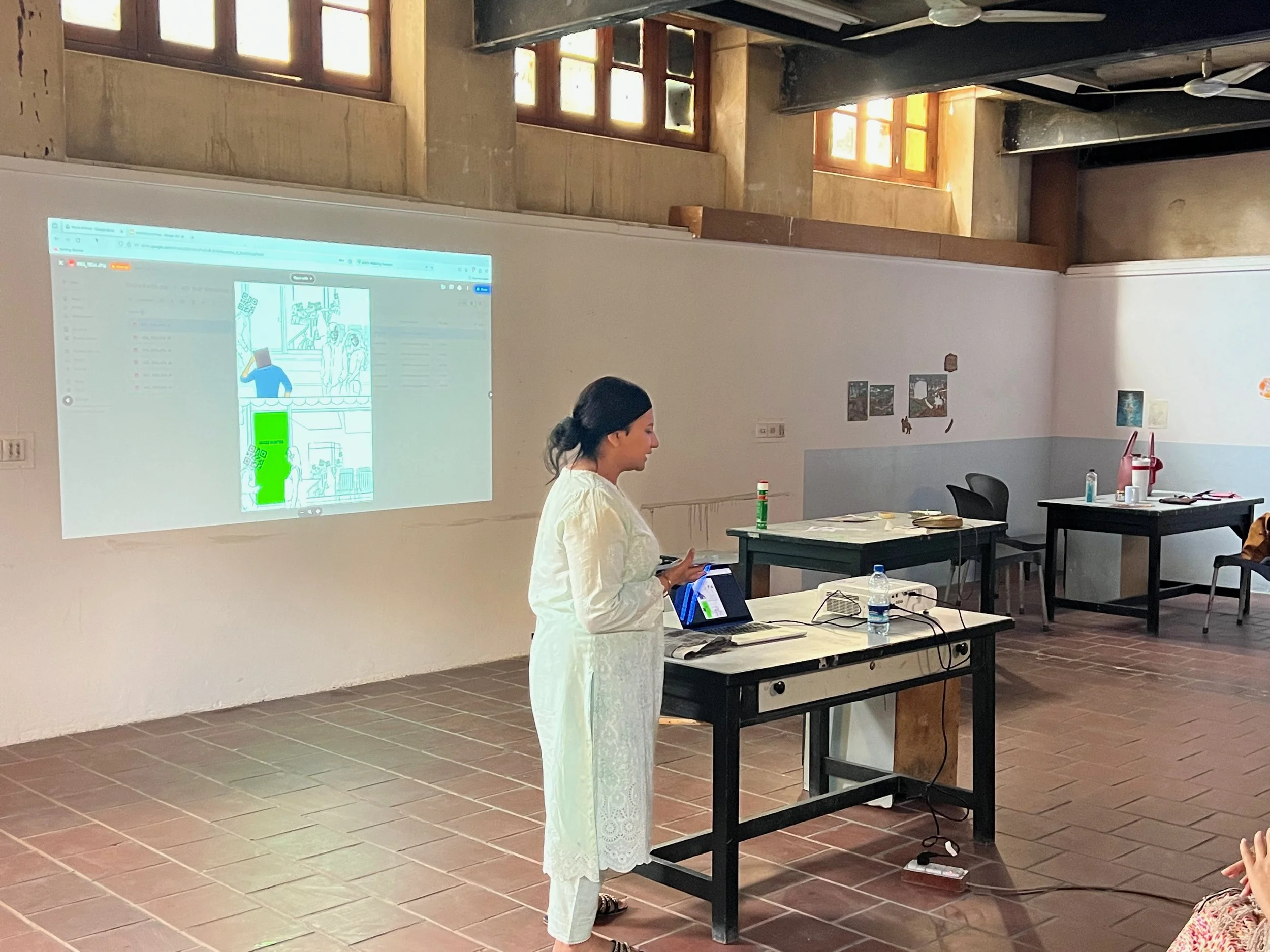 Maria Ahmed Surhwardy presents her vision of a world in which our faces have been replaced by QR codes linking to comprehensive data on our lives. Who would get to keep their data private?