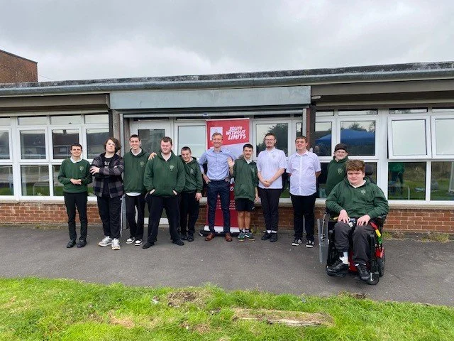 I recently met a group of students at Ysgol Pen y Bryn who were learning first aid and camping skills ahead of their Gold Award Duke of Edinburgh (DofE) expedition.

It was great to meet Jack Lewis, DofE Policy and External Affairs Officer, and see f