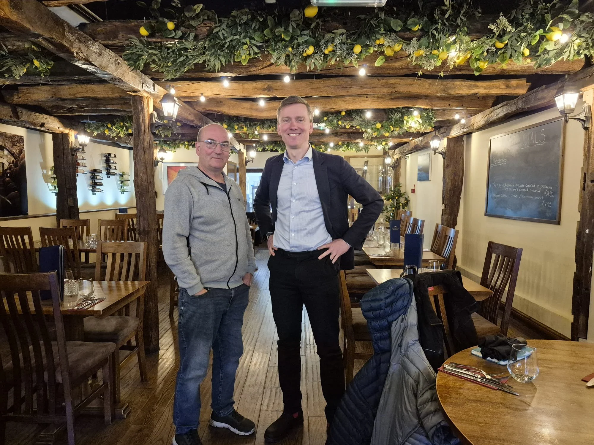 Lovely to meet Tyrone, owner of Bella Ciao on The Kingsway and hear his amazing story from Swansea to Sicily and back to Swansea.
Tyrone and his family have a huge passion for great food and great service...definitely recommend a visit!