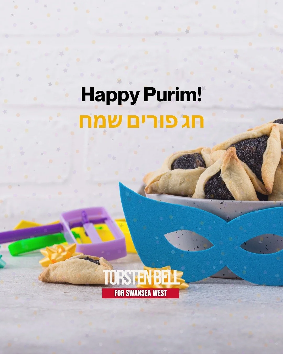 Happy Purim to everyone celebrating in Swansea and beyond.