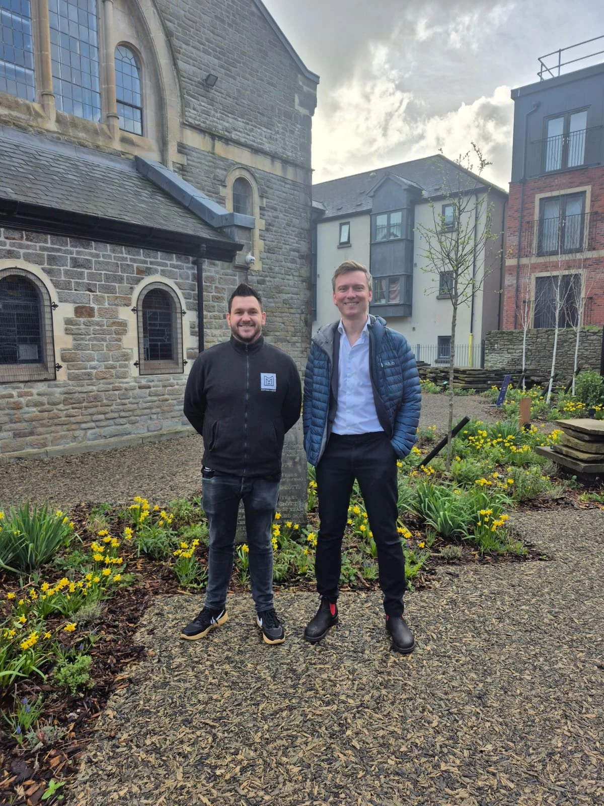 Last time I visited the garden at Matthew's House, it was very muddy &mdash; the transformation since then is incredible. It&rsquo;s now a beautiful space for the community to enjoy, complete with a pizza oven for those lovely Swansea summer evenings