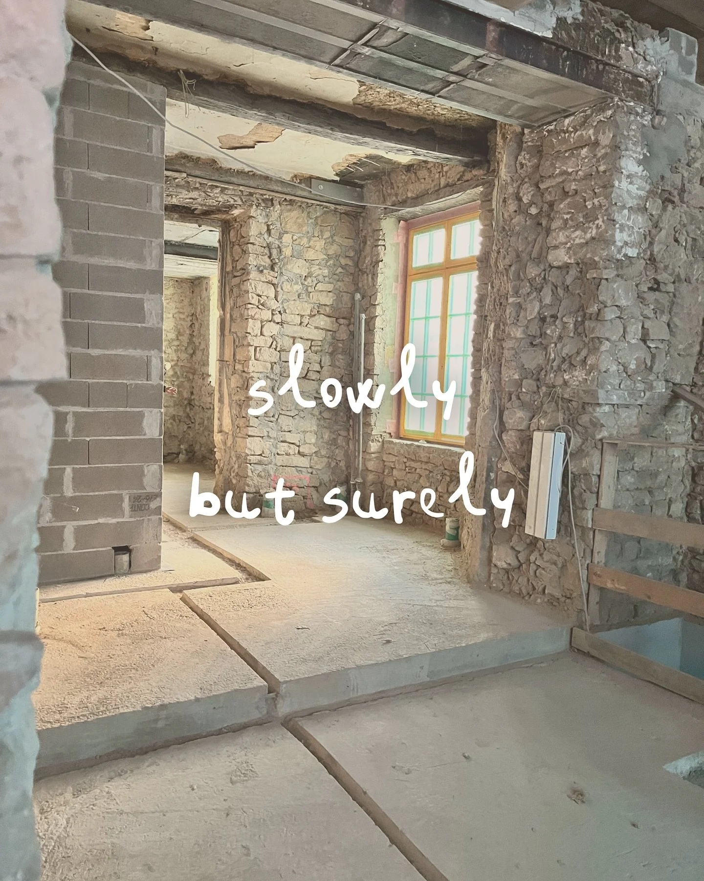 We&rsquo;re not there yet &mdash; but we&rsquo;re getting closer 🐌

It&rsquo;s taking longer than expected, but our vision hasn&rsquo;t changed: a space to slow down, connect and enjoy something good. 

Le cose belle si fanno aspettare &mdash; all t