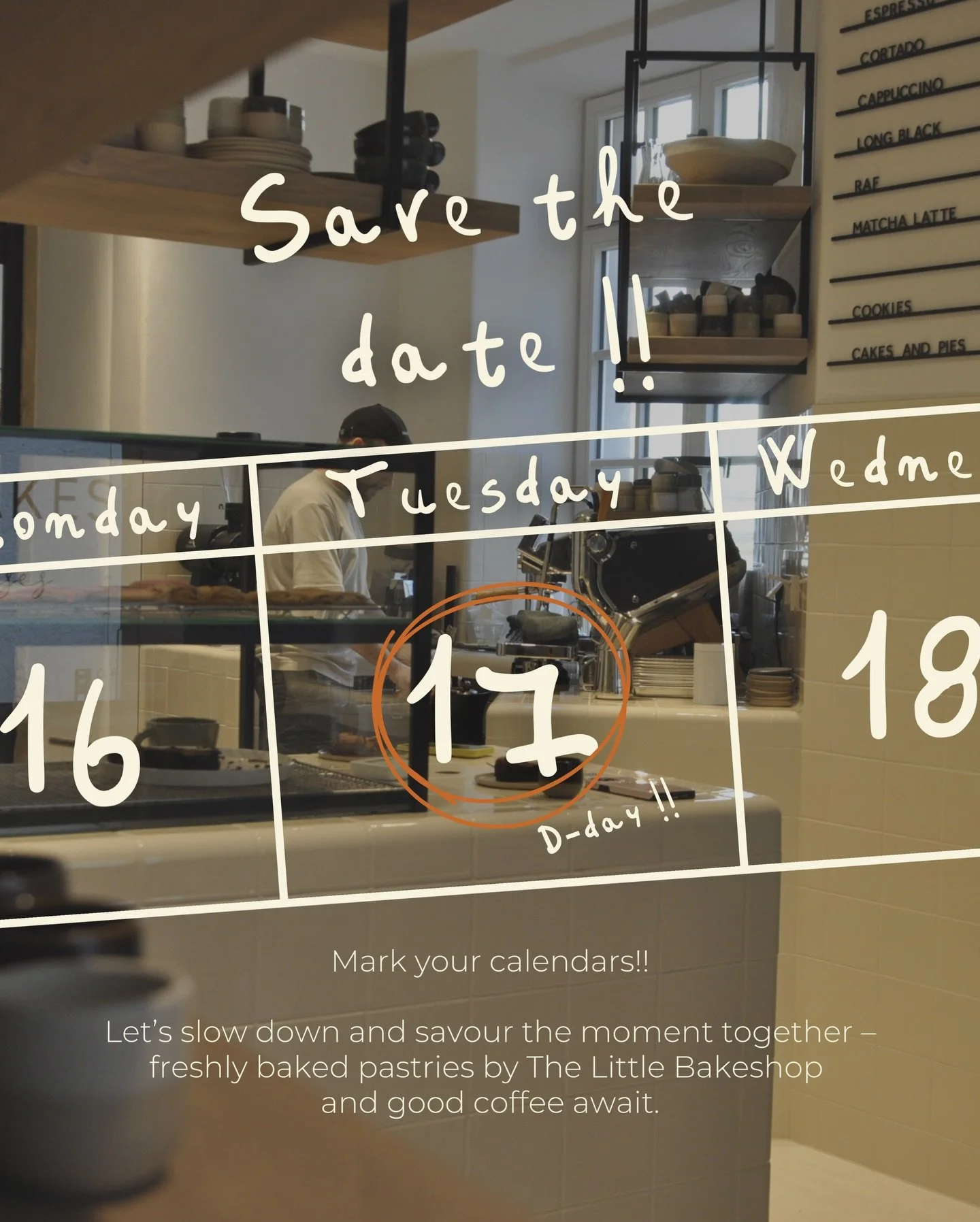 It&rsquo;s official!! ✨

The doors are finally opening &mdash; delicious pastries are coming out of the oven and the coffee is ready! 🤩

A cozy space full of warmth, slow moments and good things is waiting for you!! 🌱

We can&rsquo;t wait to welcom