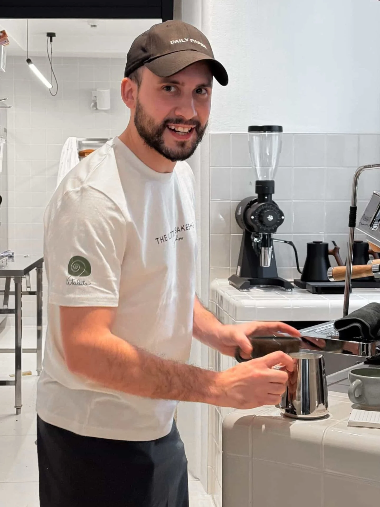 The wait was so worth it 🤎

@salvowillo92 is finally behind the bar &mdash; brewing, smiling, and sharing what he loves with you. ☕

Thank you for being part of the beginning. 🙏

Dreams taste better when shared! ✨
📍@thelittlebakeshop.me