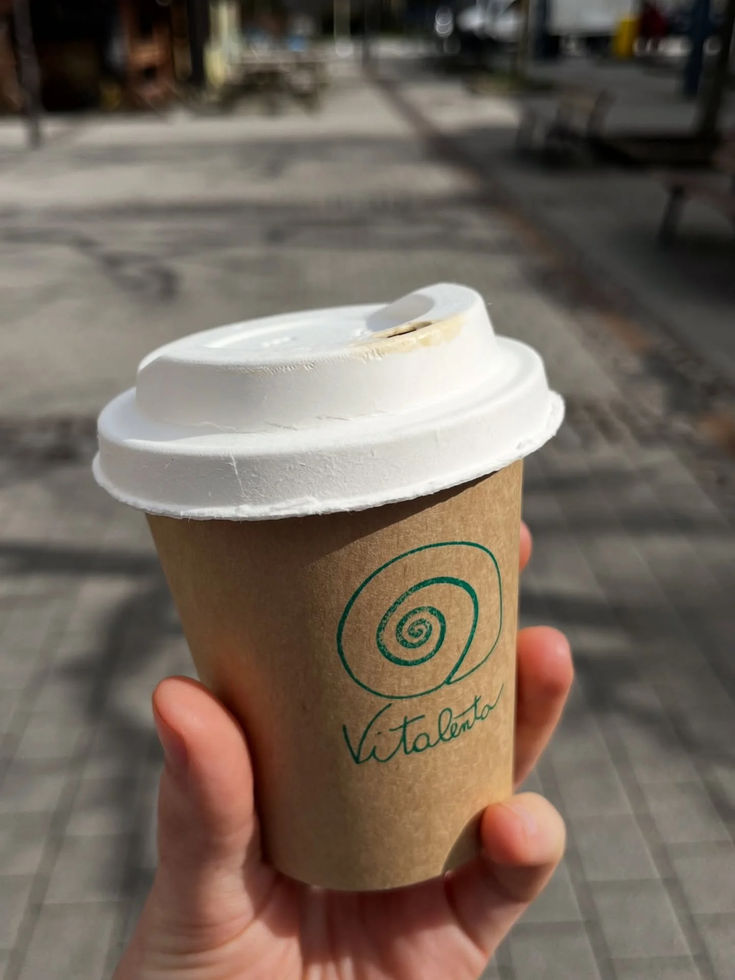A coffee to go, please ☕️🤎 

Bring your favorite cup or mug &mdash; we&rsquo;ll take 20 cents off 🌱

Sip slow and savour the moment ✨