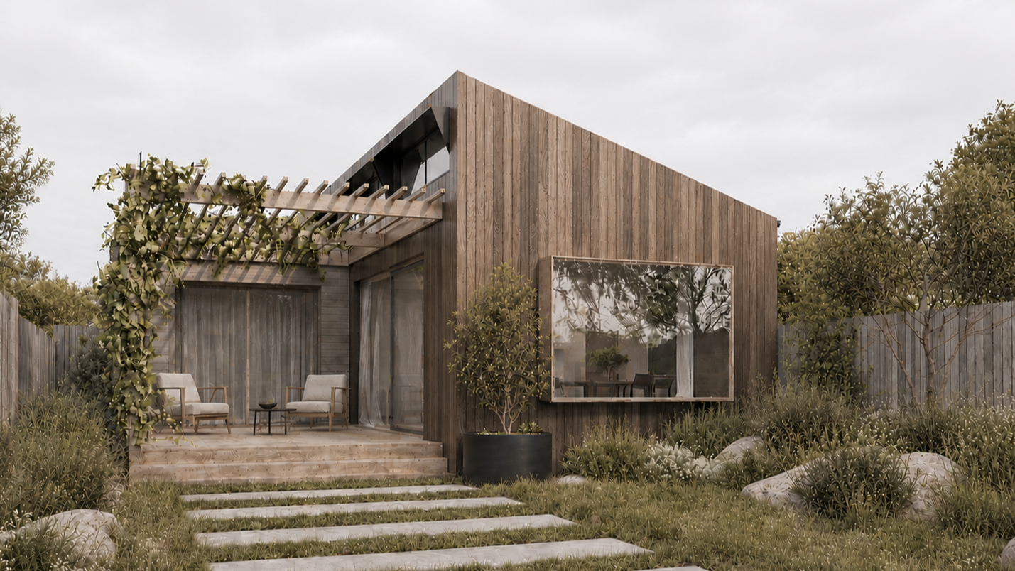 Hood House, Geelong renovation & extension.