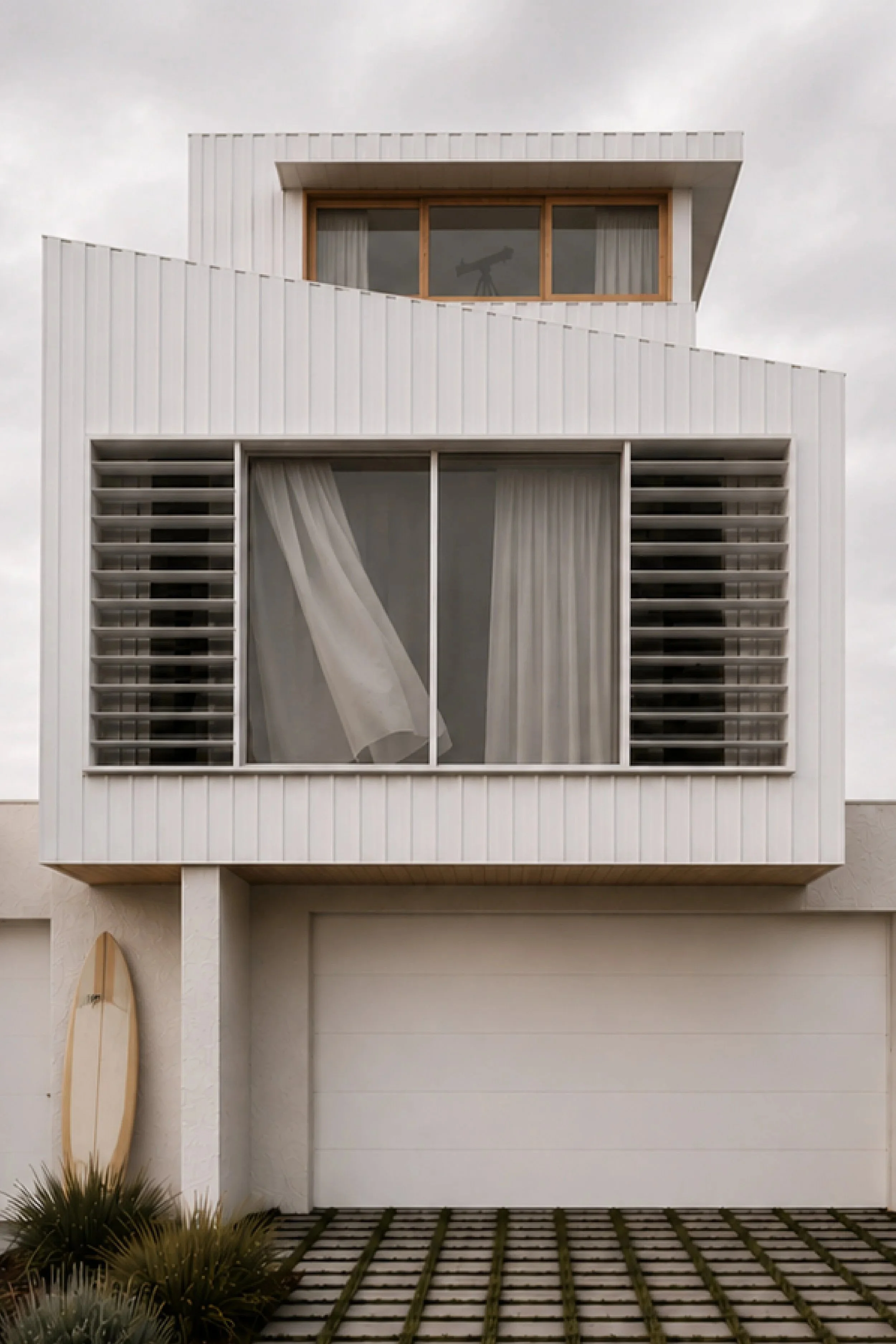 Rooftop. Ocean Grove extension & facade study