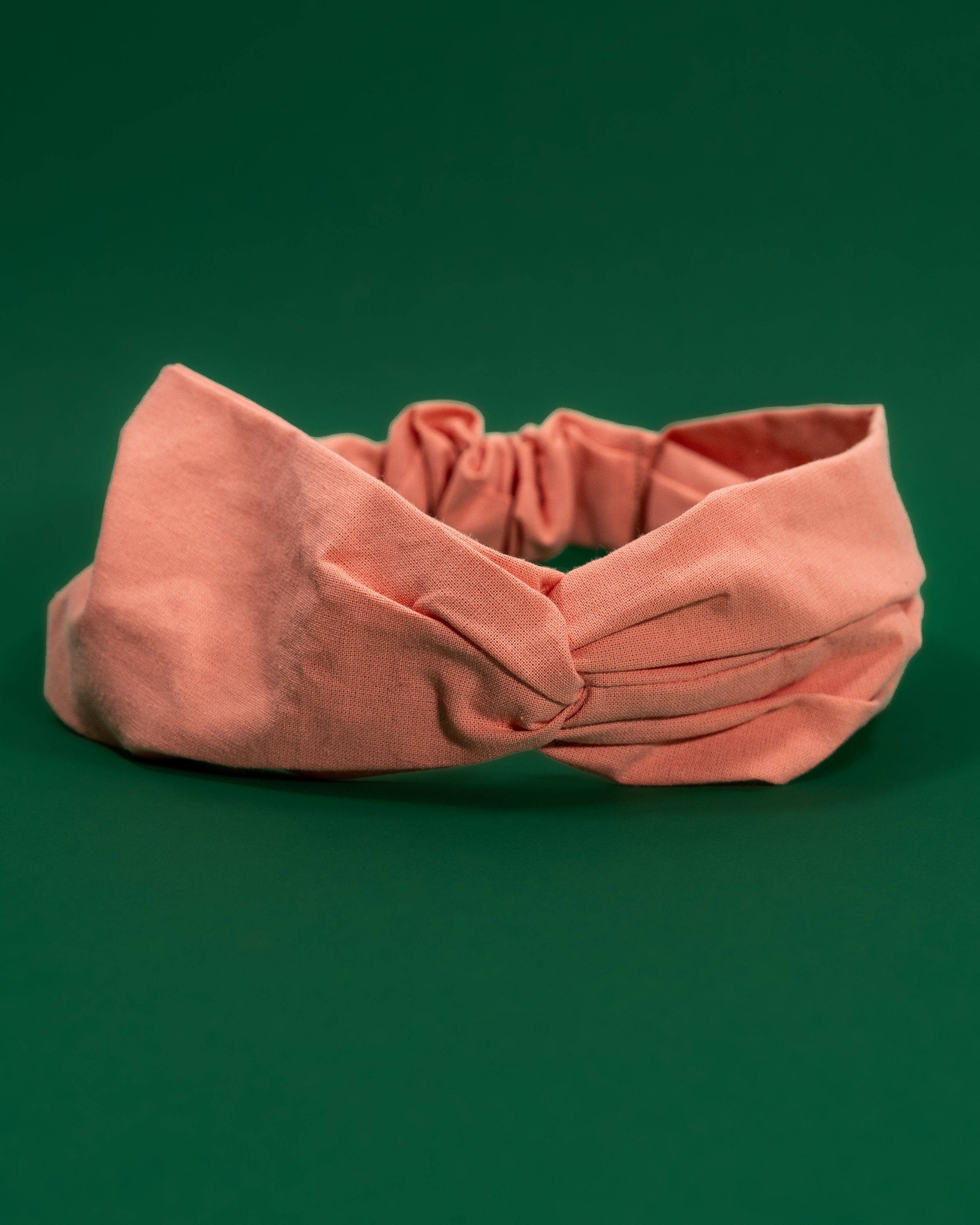 quincaillerie d'albertine headband Maille Way saumon.jpg