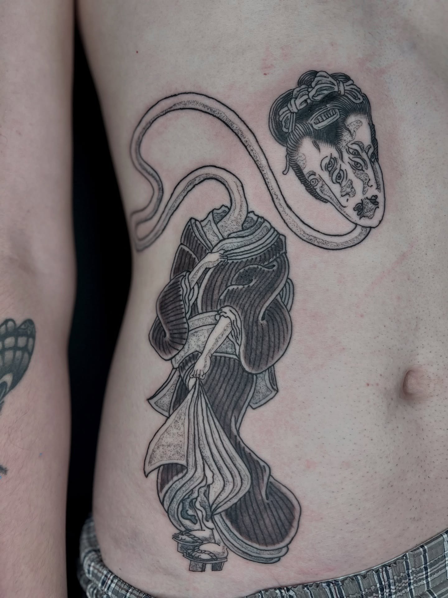 Yokai for (handsome) Ben. Didn’t even flinch once.
.
.
.
#japanesetattooart #japanesetattoos #irezumi #wabori #waboritattoo #irezumitattoo #tattooart #tattooideas #tattooinspiration #colognetattoo #aachentattoo #kaliyuga #kaliyugatattoo