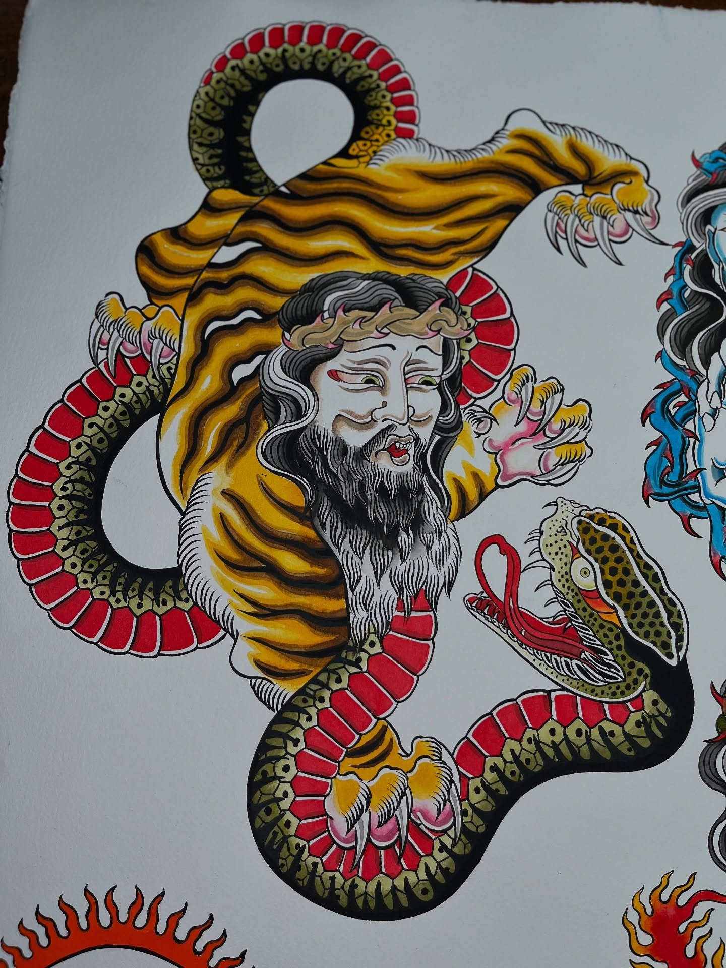 Biblical accurate Jesus. Best suited for large scale. Hit me up if interested 💫
..
.
.
.
#tattooart #tattooflash #tattoodesign #traditionaltattooflash #traditionaltattoos #traditionaltattoo #traditionaltattooink #tattooidea #tattooinspo #jesus #jesu