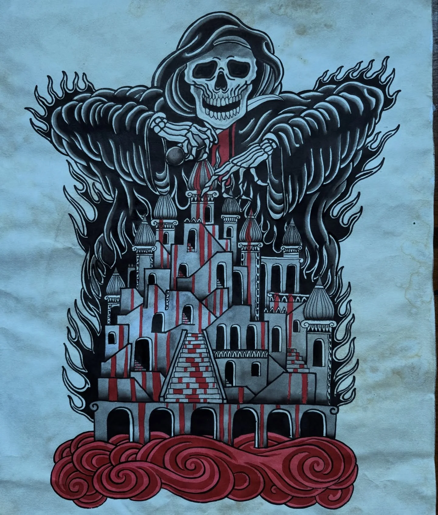 I had the pleasure of cooperating with myself. Available tattoo designs. Large scale only 
#art #tattoo #tattooart