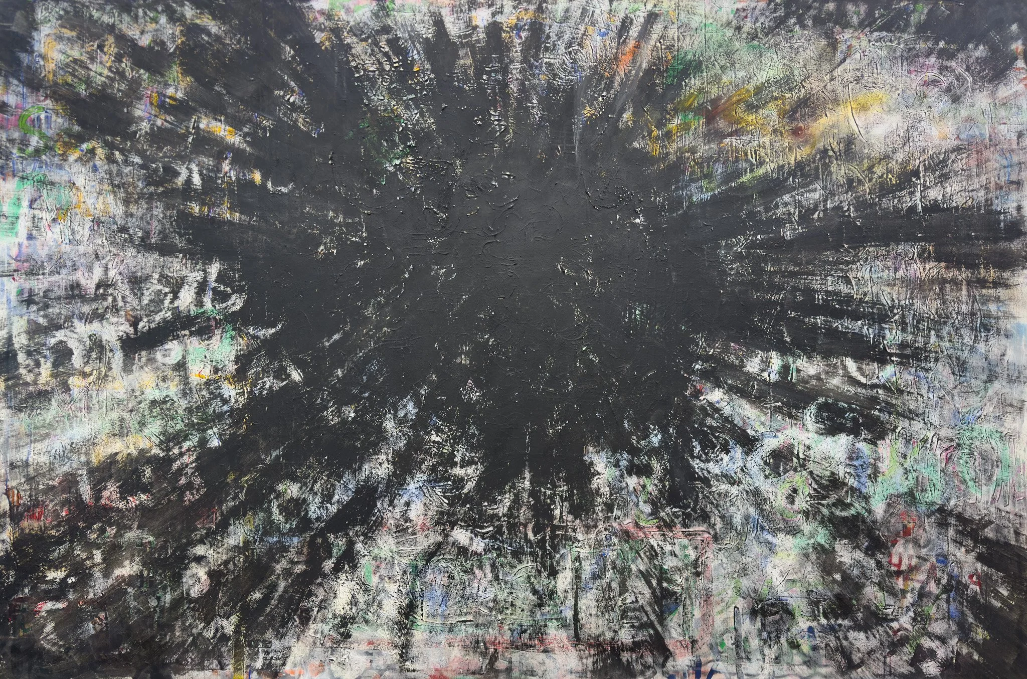"Geheimnis" 200x300cm
Acryl, Guache, 2025