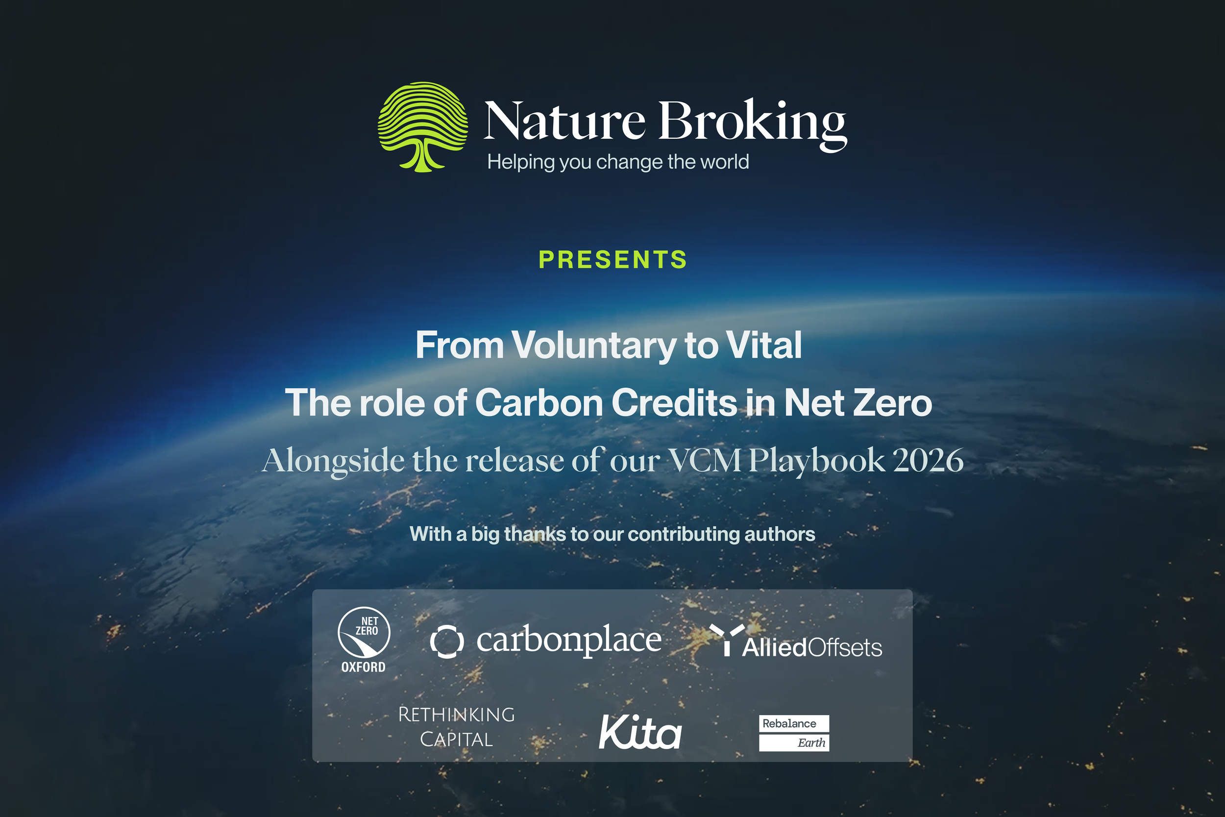 From Voluntary to Vital - The role of Carbon Credits in Net Zero 