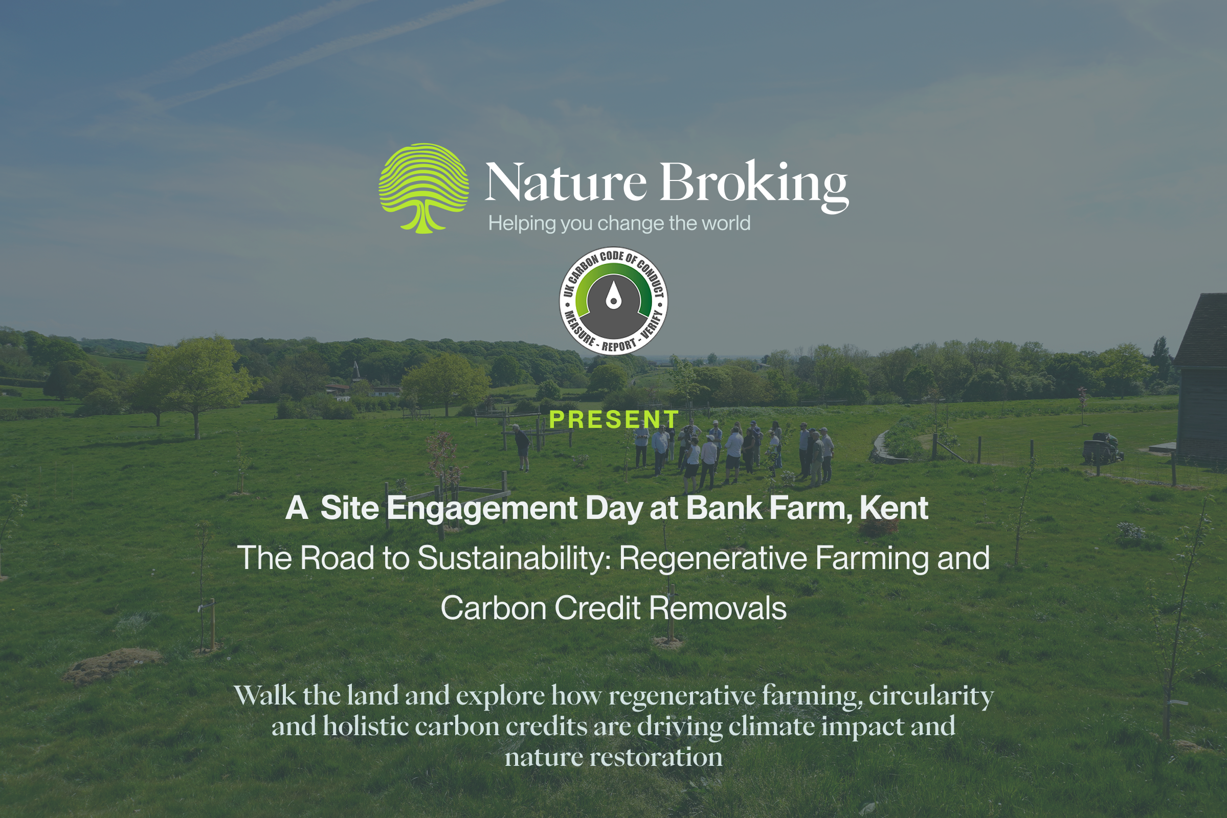 Site Engagement Day at Bank Farm, Kent