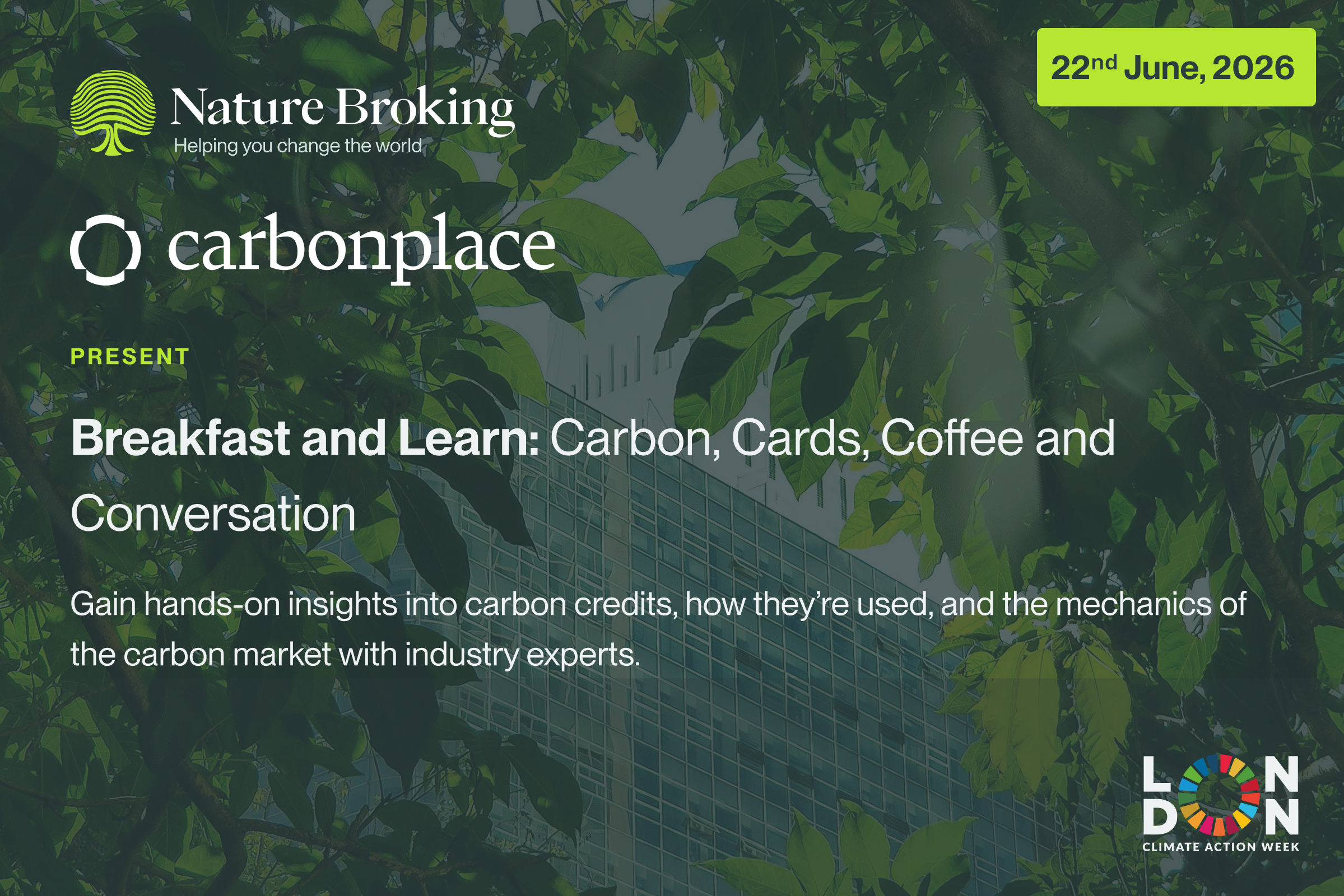 Breakfast and Learn: Carbon, Cards, Coffee and Conversation