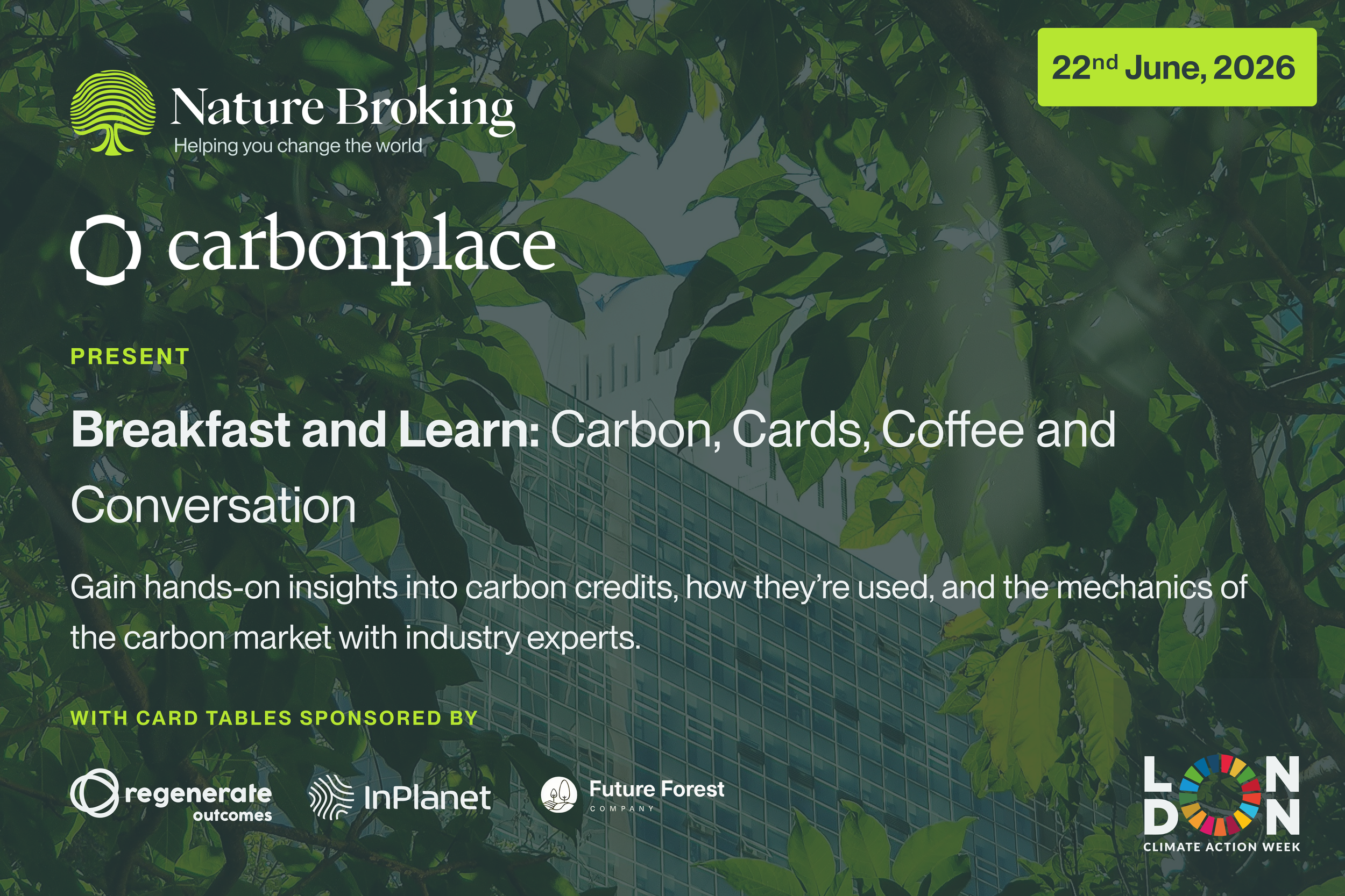 Breakfast and Learn: Carbon, Cards, Coffee and Conversation