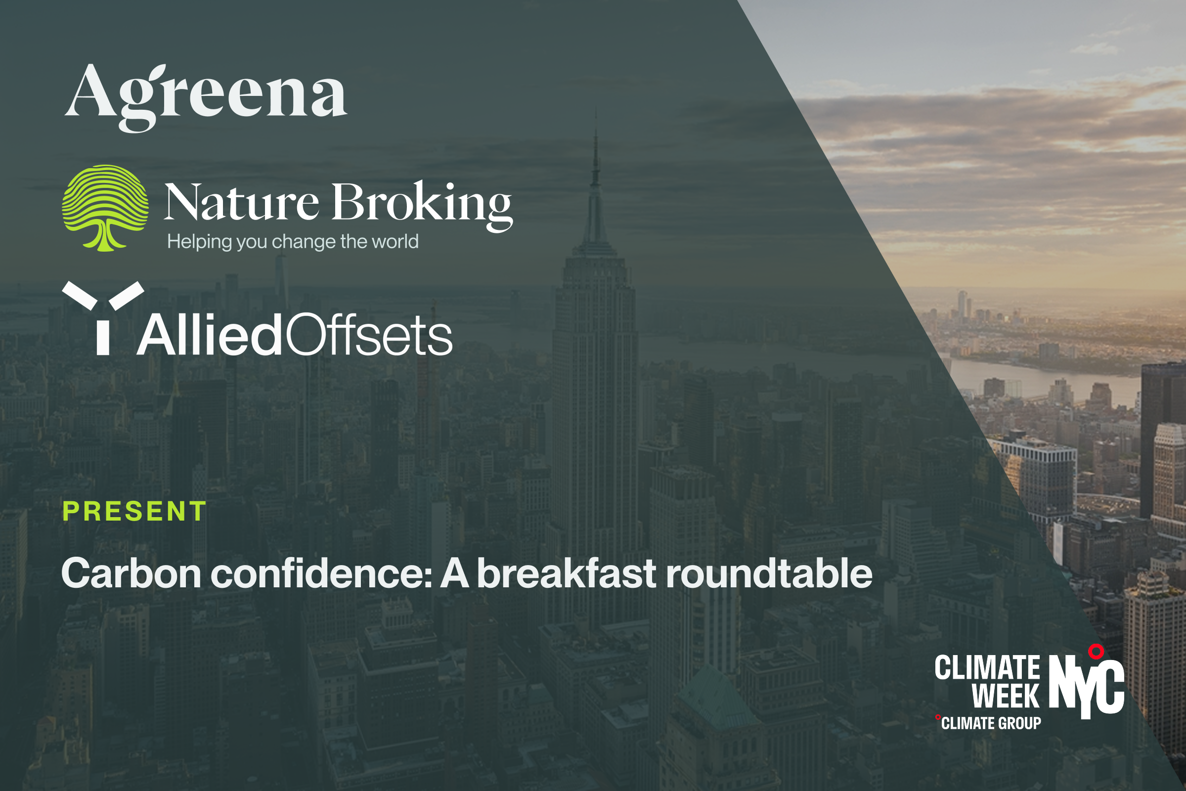 Building Carbon Confidence - a breakfast roundtable