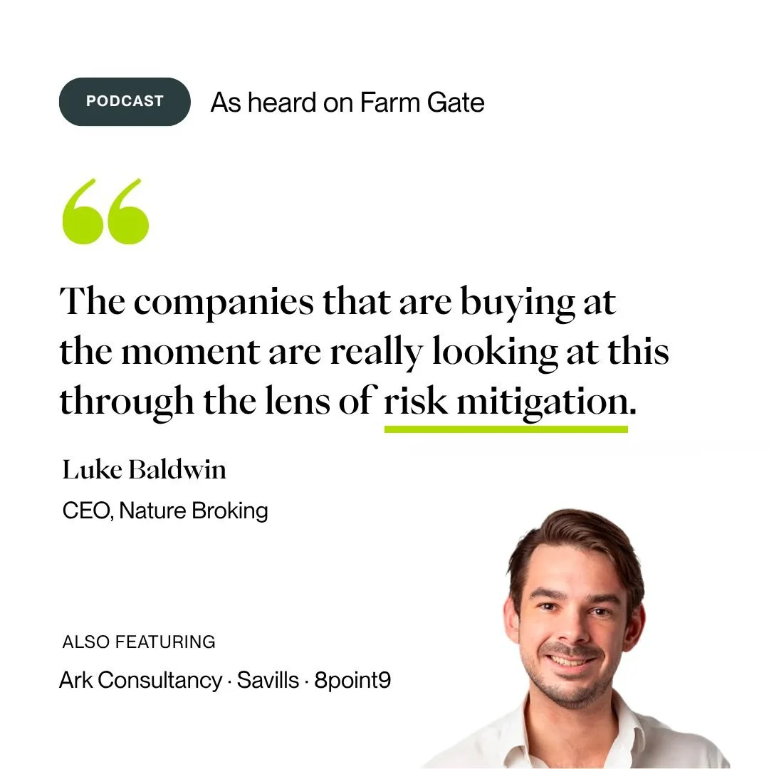 Farm Gate Podcast: How to accelerate nature markets
