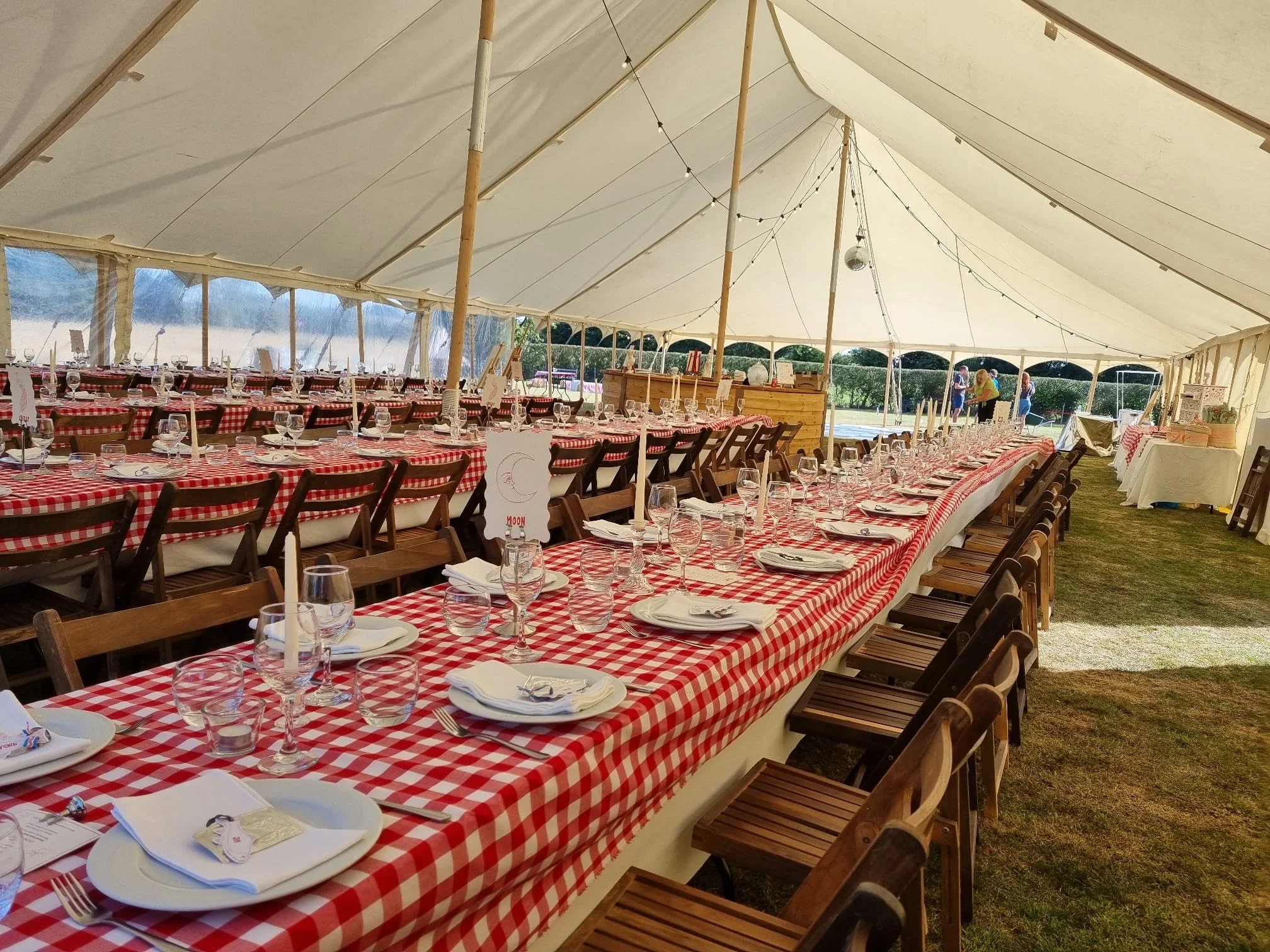 unlined petal pole marquee