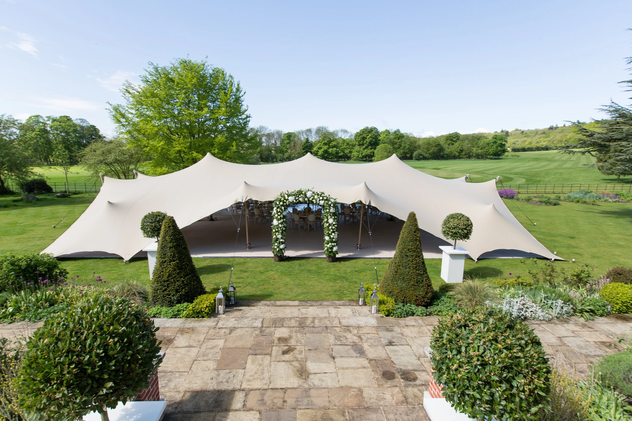 Large stretch marquee north wales
