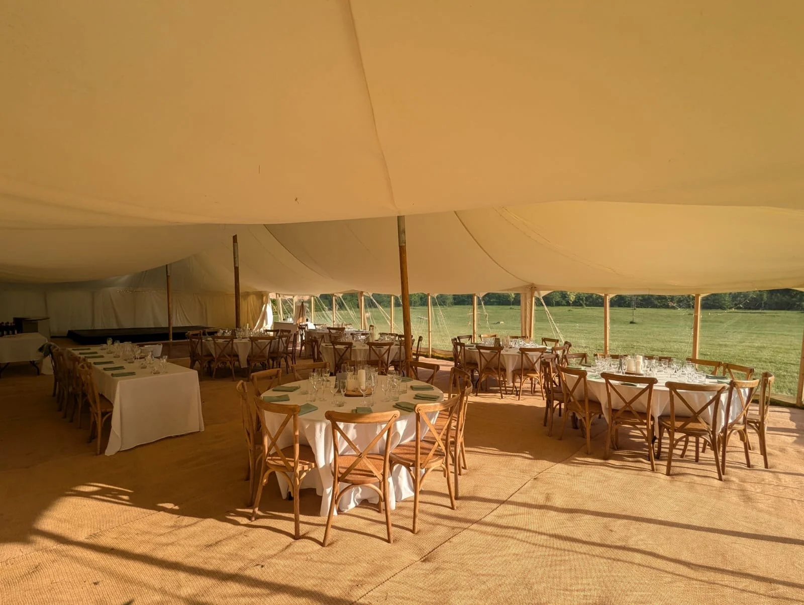 Marquee wedding venue duddon mill