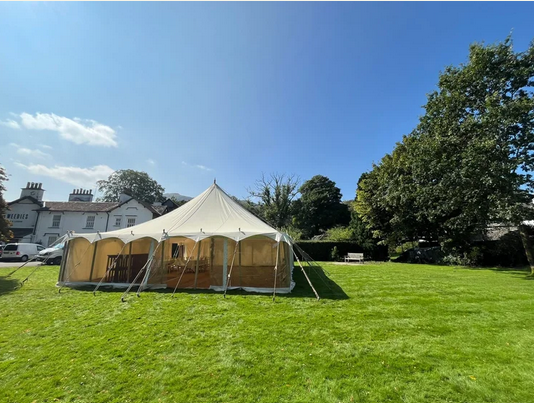 9m x 9m Wedding Marquee: The Complete Guide to a Traditional Pole Marquee (UK)