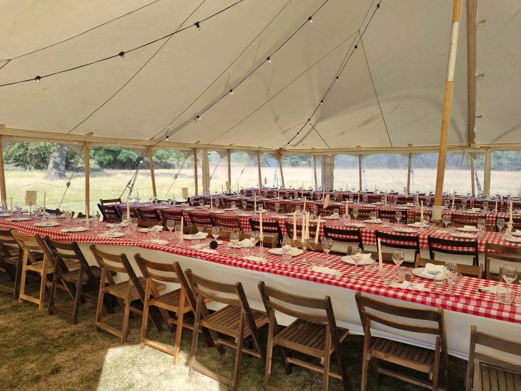 Amber and Bens Marquee wedding