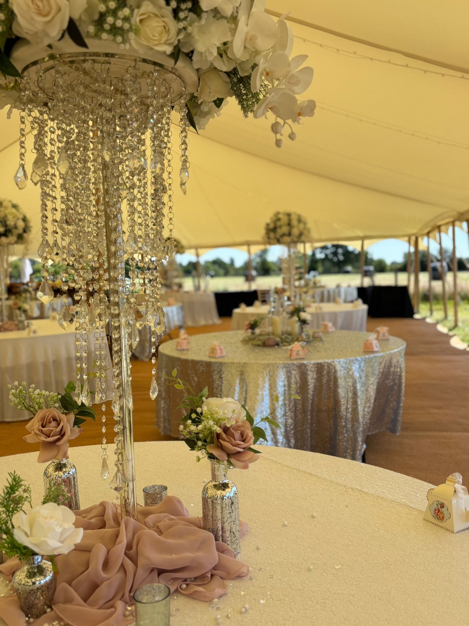 Marquee wedding in macclesfield