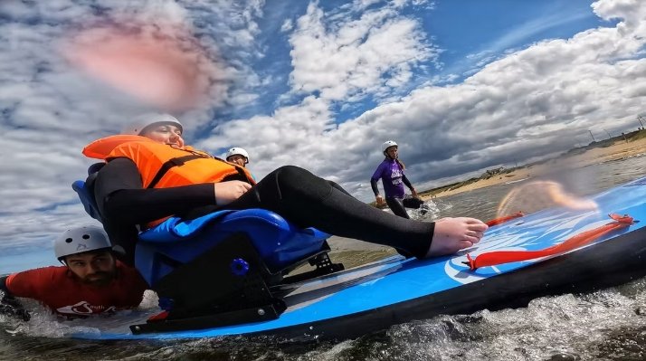 Surfing Event at South Shields Surf School